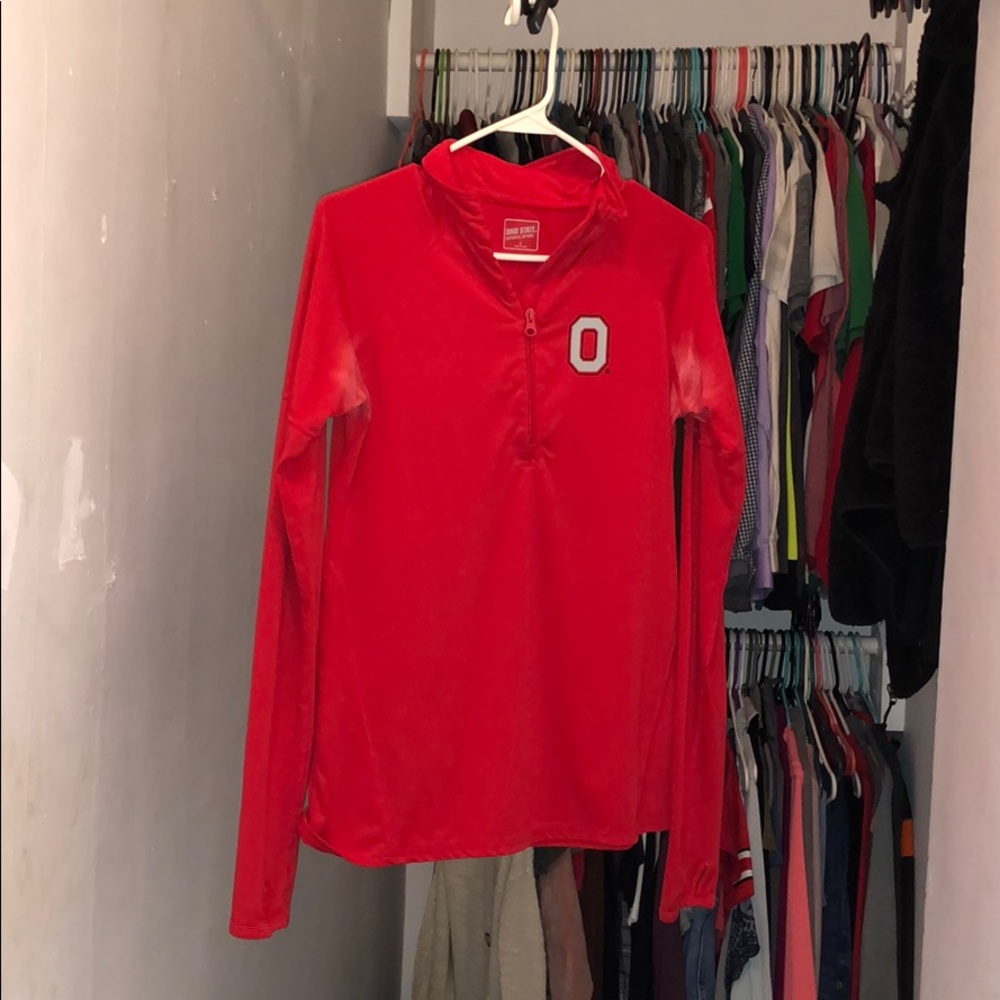 Ohio State Half-Zip Thin Long-Sleeve
